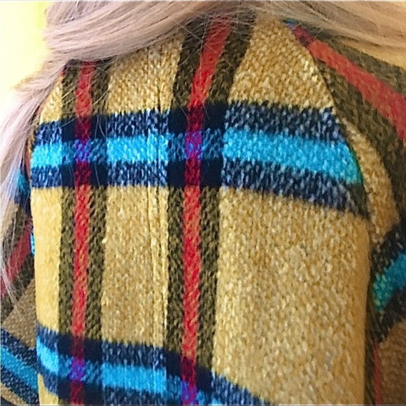 ISLE Melis Kozan designer sweater jacket in excellent condition gold, teal, bla… - Picture 5 of 13